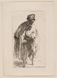Mendiant avec une Jambe de Bois - Rembrandt van Rijn