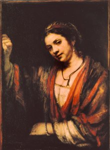 Portrait de Hendrickje Stoffels - Rembrandt van Rijn