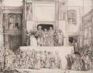 Christ présenté au peuple. 1655