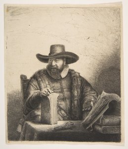 Cornelis Claesz Anslo, prédicateur - Rembrandt van Rijn