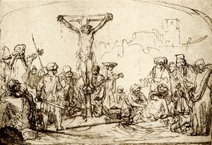 Crucifixion - Rembrandt van Rijn
