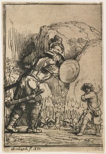 David et Goliath, 1655