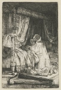 David en prière - Rembrandt van Rijn