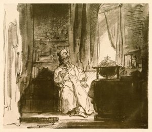 Le philosophe - Rembrandt van Rijn