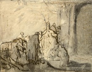 Le Judas repentant - Rembrandt van Rijn
