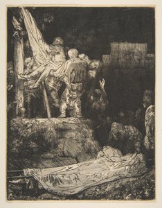 Descente de croix à la lumière des torches, 1654