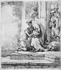 Le retour du fils prodigue - Rembrandt van Rijn