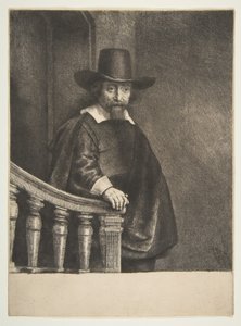 Ephraïm Bueno, médecin juif - Rembrandt van Rijn