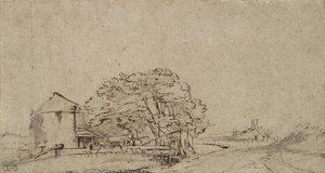 Bâtiment de ferme à côté d