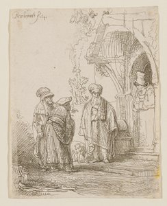 Jacob et Laban - Rembrandt van Rijn