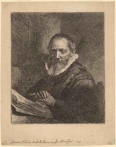 Jan Cornelisz. Sylvius - Rembrandt van Rijn