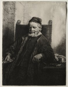 Jan Lutma, orfèvre, 1656 - Rembrandt van Rijn