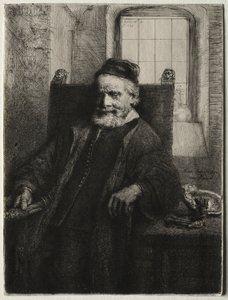 Jan Lutma, orfèvre, 1656 - Rembrandt van Rijn