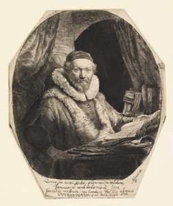 Jan Uytenbogaert, prédicateur - Rembrandt van Rijn