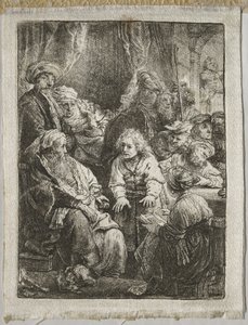 Joseph racontant ses rêves, 1638 - Rembrandt van Rijn