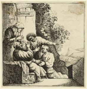 Le manteau de Joseph apporté à Jacob