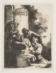 Le manteau de Joseph apporté à Jacob, vers 1633