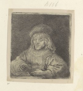 Joueur de cartes - Rembrandt van Rijn