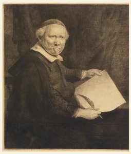 Lieven Willemsz van Coppenol, maître écrivain (Le "Grand Coppenol") - Rembrandt van Rijn