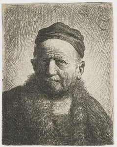 Homme portant un bonnet : buste (le père de l