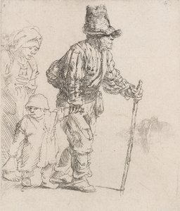 Famille de paysans en vadrouille, c. 1652 - Rembrandt van Rijn