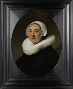 Portrait de Haesje Jacobsdr van Cleyburg, 1634 - Rembrandt van Rijn