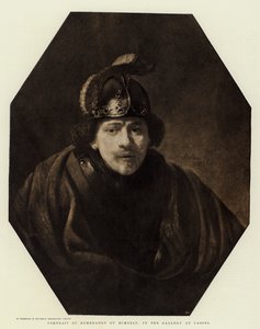 Portrait de Rembrandt par lui-même, dans la galerie de Cassel