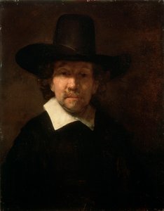 Portrait du poète Jeremias de Decker - Rembrandt van Rijn