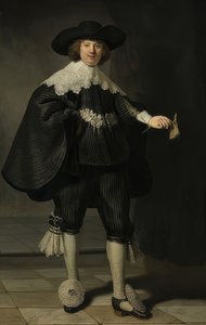 Portrait de Marten Soolmans - Rembrandt van Rijn