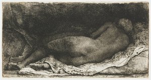 Femme nue allongée