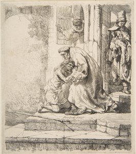 Retour du fils prodigue, 1620-69 - Rembrandt van Rijn
