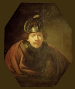 Autoportrait en guerrier