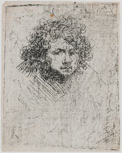 Autoportrait, vers 1626-1629 - Rembrandt van Rijn