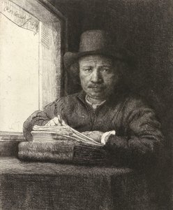 Autoportrait à la fenêtre, 1648