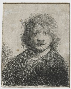 Autoportrait avec un nez large