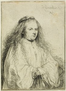 Sainte Catherine (La Petite Mariée Juive) - Rembrandt van Rijn