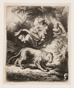 Saint Jérôme lisant - Rembrandt van Rijn