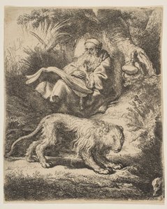 Saint Jérôme lisant, 1634 - Rembrandt van Rijn