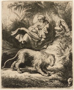 Saint Jérôme lisant, 1634 - Rembrandt van Rijn