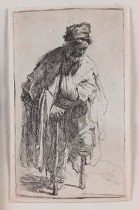 Le Mendiant avec une jambe de bois - Rembrandt van Rijn