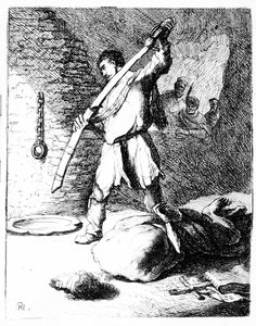 La décapitation de Saint Jean-Baptiste, vers 1627
