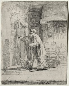 La Cécité de Tobit : La Grande Plaque, 1651 - Rembrandt van Rijn