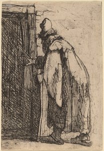 La cécité de Tobit: une esquisse - Rembrandt van Rijn