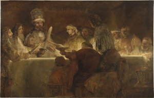 La conspiration des Bataves sous Claudius Civilis, 1662 - Rembrandt van Rijn