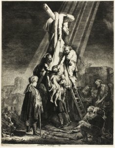 La Descente de Croix : Deuxième plaque