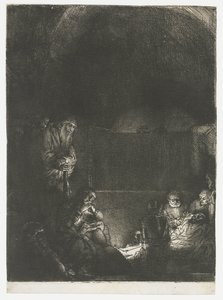 La Mise au tombeau - Rembrandt van Rijn