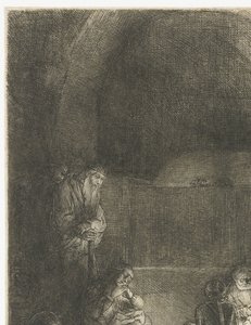 La Mise au tombeau - Rembrandt van Rijn