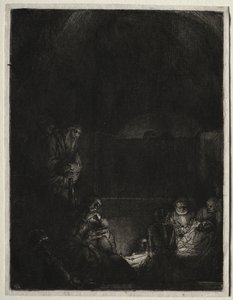 La Mise au Tombeau, vers 1654 - Rembrandt van Rijn