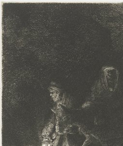 La fuite en Égypte - Rembrandt van Rijn