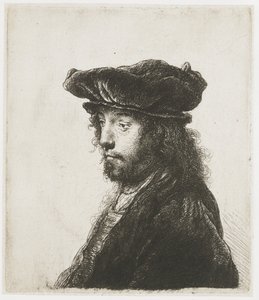 La quatrième tête orientale - Rembrandt van Rijn